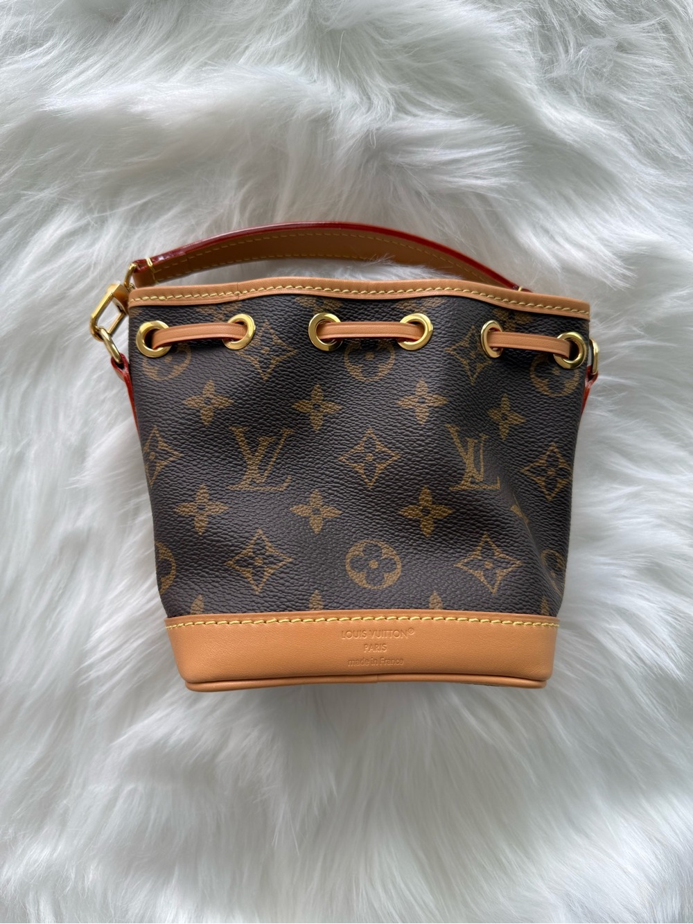 Louis Vuitton: Nano Noe Brown Monogram *AUTHENTIC* - Picture 2 of 15